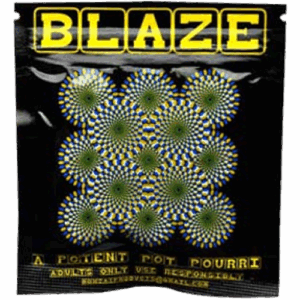 blaze herbal incense